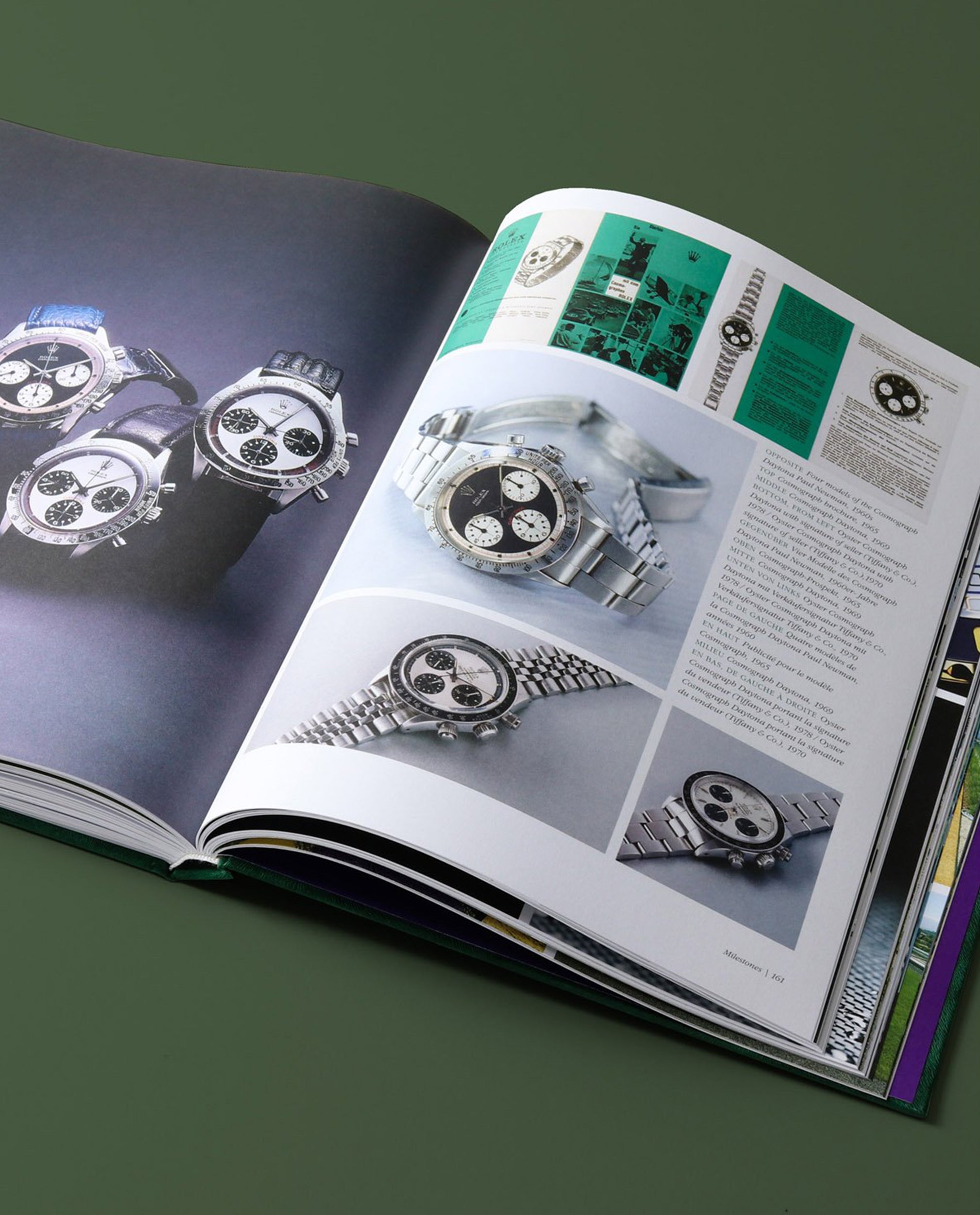 The Watch Book – Rolex boek gouden letters - Domestica Interior Design